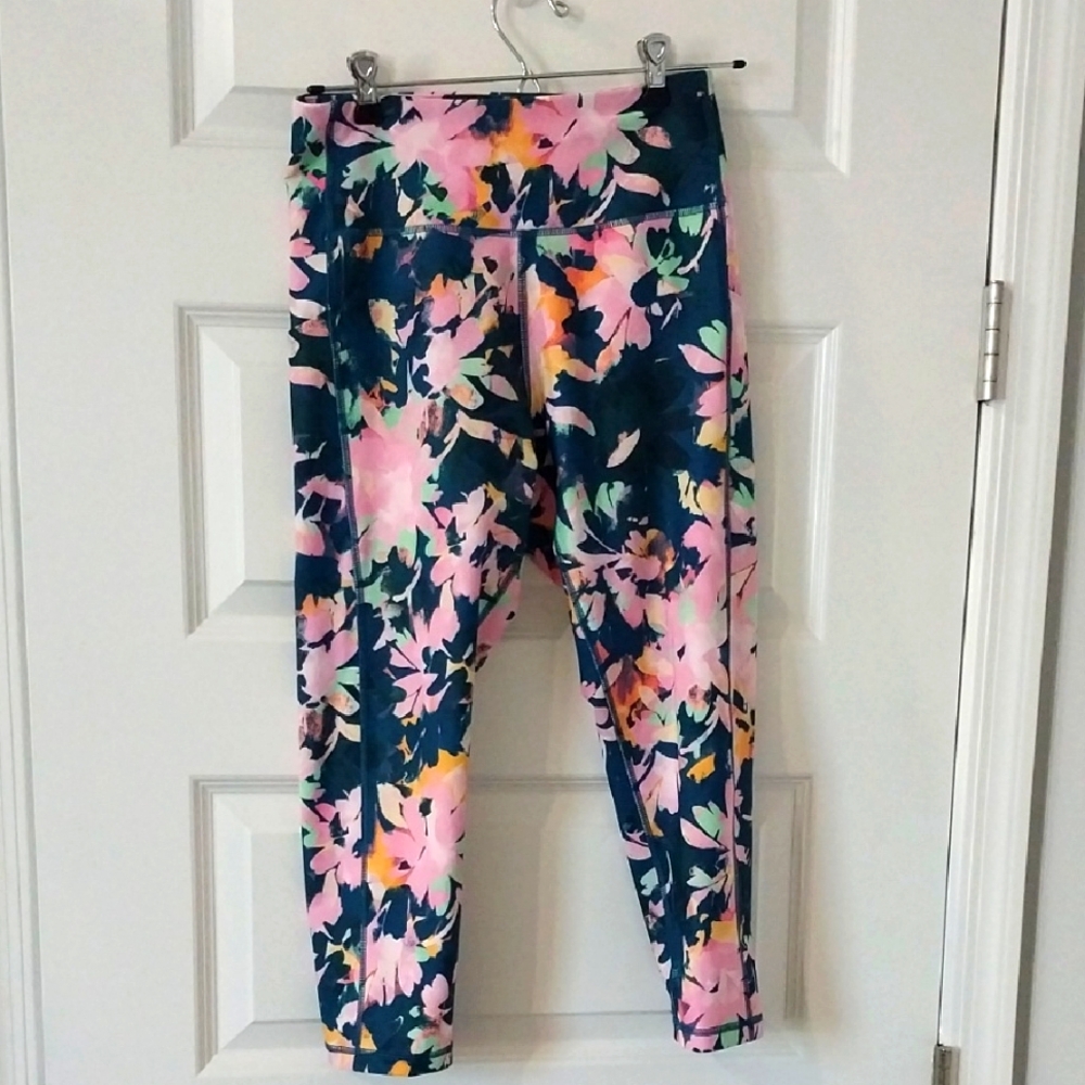 Tek Gear Multicolor Ultrastretch Leggings NWOT